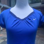 Nike  Blue Work Out Golf Athletic Top M Photo 1
