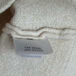 St. John  wool knit oatmeal cream tank top Photo 4