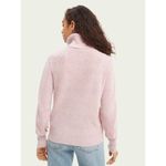 Scotch & Soda  Pink Long Sleeve Turtleneck Wool Blend Pullover Sweater Size M Photo 2