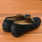 Salvatore Ferragamo Black Nubuck Suede Loafers Women’s Driving Shoes Size 6.5 Photo 5