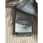 The North Face  Fleece Mens Large Brown Windwall Jacket Full Zip Lined Photo 3