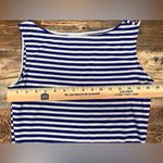 Kenar  Blue & White Striped Top – Small Photo 4