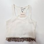superdown Madison Rhinestone Tank in White XS Photo 2