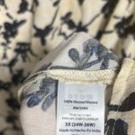 Terra & Sky  Tan Floral Blouse Size 3X Photo 5