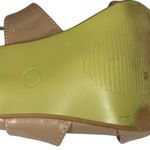 Missguided  𖧷 Cross Strap Stiletto Heels Sandals 𖧷 Nude Vegan Patent Leather Photo 12