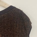 Theory  knit glitter metallic sleeveless top Photo 4