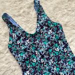 Athleta Swimsuit Seychelles One Piece Elysian Floral Green S Photo 4