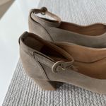 Novacas Light Gray Taupe Suede Block Heel Ankle Strap Pumps Dress Shoes Sz 40 9 Photo 9