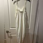 JLUXLABEL  Ivory Asymmetrical Dress Photo 1