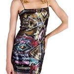 Reformation Mignon Holiday Party Dress Sequin Sparkle Glam Cocktail New years M Size M Photo 0