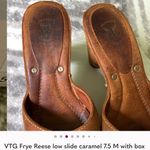 Frye  Tan Leather Women's Mules Photo 8