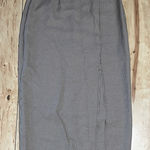 Vintage La Belle brown Houndstooth Midi Pencil Skirt W Slit Women’s‎ Size 5 Photo 0