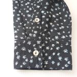 Madewell NWT Rosalind Floral Cropped Button Top L Photo 3