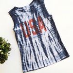LOL Vintage Womens  USA Tie Dye Sleeveless Top - XS Photo 1