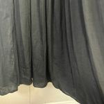 ZARA High Neck Sleeveless Black Maxi Lace Dress Size Medium Photo 10