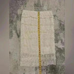 Women’s Cream Comme Toi Skirt Size M Photo 4