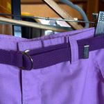 Vintage NOVA NOVA Purple Women’s Trouser Pants w/ Belt Size 22 Photo 5