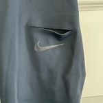 Nike Dri Fit Cropped Leggings with Pocket Blue Size S Photo 2