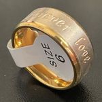 8mm gold forever love ring size 6 Photo 0