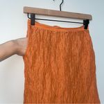 Vintage Springtime Midi Skirt with Pockets!‎ Orange Photo 1