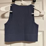 Garage  Navy Crop Top Photo 4