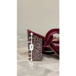 Raye  Velvet Strappy Lace Up Glittered Block Heels Sz 7.5. “henna” sandals Photo 6