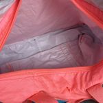 Vintage Gitano Surf Life Duffle Bag Matching Wrist Bag Windbreaker Neon Tote Orange Photo 11