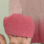 Boden Pink Ombré 100% Cashmere Long Sleeve Sweater Size 4 Photo 4