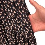 Natural Life  Womans Maxi Dress Size L Cottagecore Dark Florals Hippie Feminine Photo 4