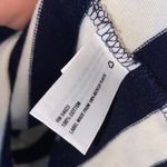 Gap  striped dress large NEW‎ navy white contrast hourglass shape Photo 3