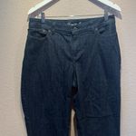 L.L.Bean Women’s Favorite Fit Curvy Jeans Dark Wash Size 12 Photo 2