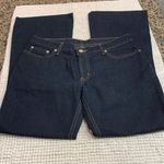 Polo Jeans Ralph Lauren Dark Wash Denim Blue Hipster Flare Jeans Size 11 #4256 Photo 2
