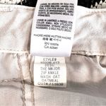 MOTHER Denim Mother The Major Zip Ankle Pant in Chalk It Up Oat Oatmeal Size 28 Photo 12