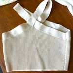 Babaton Aritzia Sculpt Knit CrissCross Cropped Tank Top Women's Size Large Photo 2