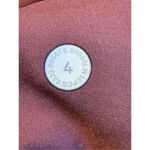 Lululemon  Stretch High-Rise Pant 7/8 Length Red Merlot Size 4 Photo 6