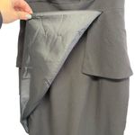 Black Halo Women's Eve La Reina Gown Black Formal Elegant Black Tie Chic Size 0 Photo 3