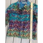 Chico's Chico’s design Jacket M (1) native american design embroidery denim  Y2k Photo 3