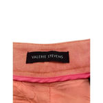 Valerie Stevens  Pink Casual Wide Leg Linen Pant Size 4 Photo 6