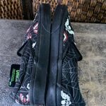 Vans NWT  Black and Red Glow in the Dark Shoes Size 6.5 Women’s Photo 4