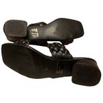 Wild Diva BLACK FAUX LEATHER BRAIDED SLIDE SANDALS (6.5) Photo 10