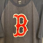 Stitches Boston Red Sox  Navy Blue Casual MLB T-Shirt Photo 2