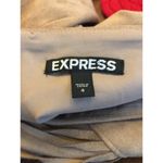 EXPRESS Faux Suede Symmetrical Fringe Skirt in a tan/ brown colour size 4 Photo 6