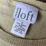 Loft Vintage Kelly Green Wool Sweater Vest Women’s Size 8 Cropped Knit Tank Photo 7