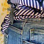 Sugar Lips Button up striped shirt size M Photo 4