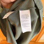 J.Crew Olive Green Cotton T Shirt Dress Midi Casual Everyday Size M Photo 2