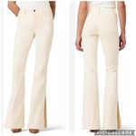 joe's jeans Joe's The Frankie Mid Rise Corduroy Slit Bootcut Jeans in‎ Double Cream Size 33 Photo 1