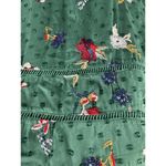 Tularosa  Lindsay Dress in Emerald Ruffled Sleeves Embroidered Sparkle Size Small Photo 9