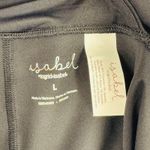 Ingrid Isabel Maternity Faux Leather Leggings Over Belly Panel Black L Chic Black Size L Photo 2