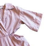 En Saison Purple Cutout Shift Dress Wrap Front Mini Length Size Small Women's Photo 8