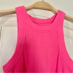 Aerie  Pink Sleeveless Ribbed Top Photo 1